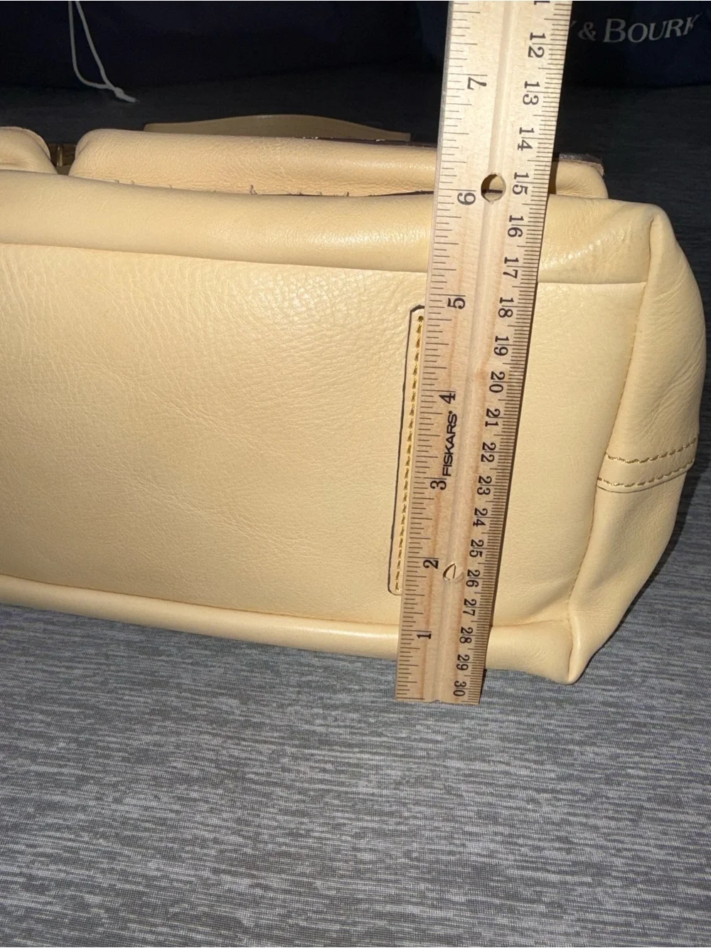 Dooney & Bourke Cream Florentine Kingston